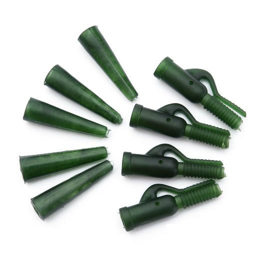 ACCESORII LEAD CLIP +CON SOFT VERDE MOSTIRO (5+5 BUC)