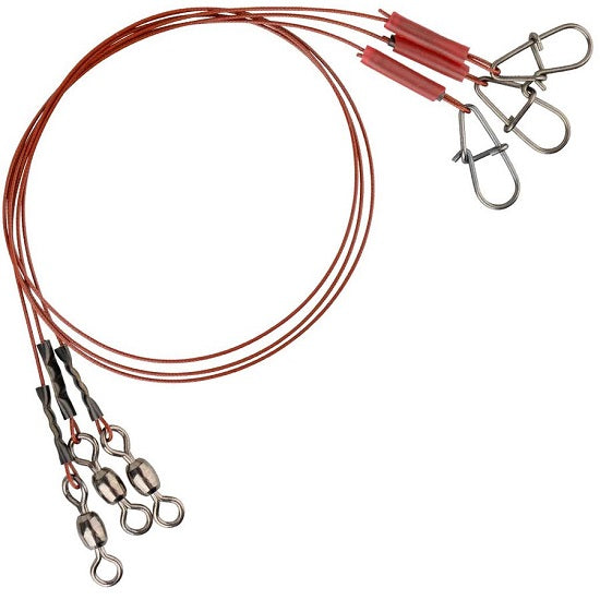 ACCESORIU PESCUIT RAPITOR SAVAGE GEAR STRUNA BLOOD49 TRACE 30CM 048MM 11KG 3BUC PLIC