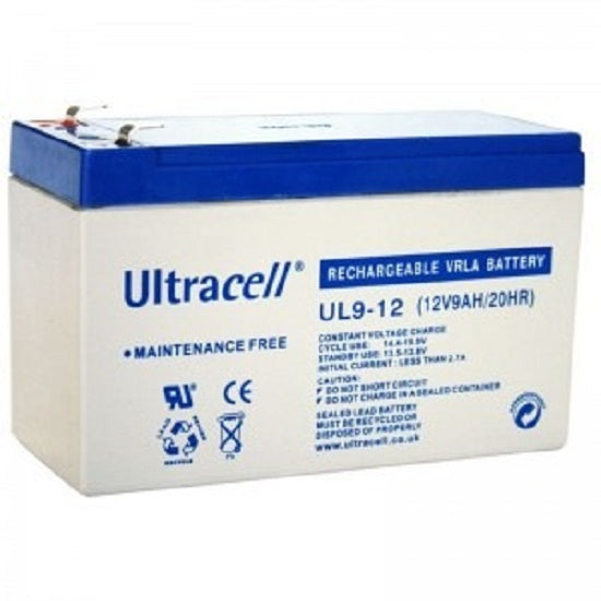 ACUMULATOR VLRA 12 V 9A ULTRACELL DESCARCARE LENTA