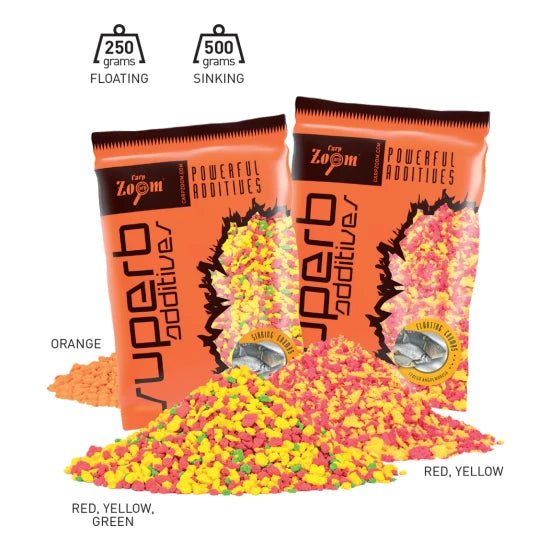 Aditiv Carp Zoom Superb British Bread Crumbs Floating 250gr Orange