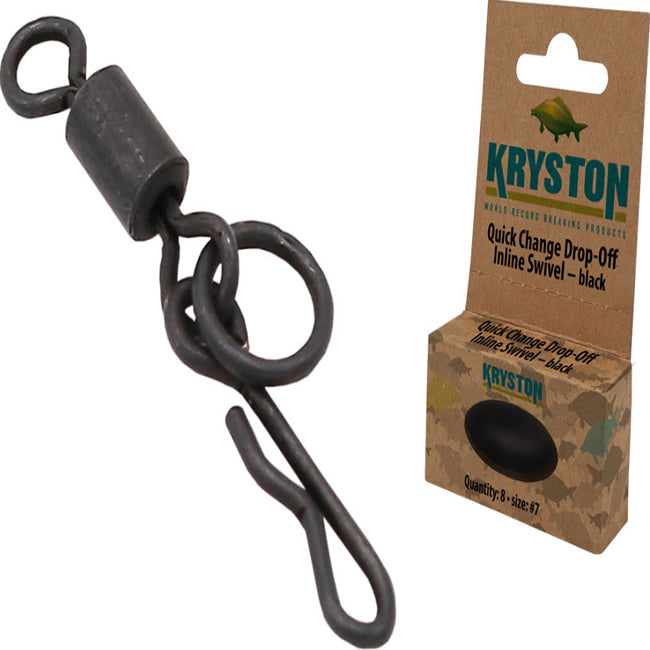 AGRAFA CU VARTEJ SI ANOU KRYSTON QUICK CHANGE DROP-OFF INLINE SWIVEL