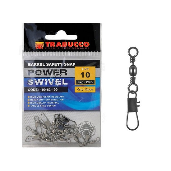AGRAFA CU VARTEJ TRABUCCO BARREL INTERLOCK SNAP 18