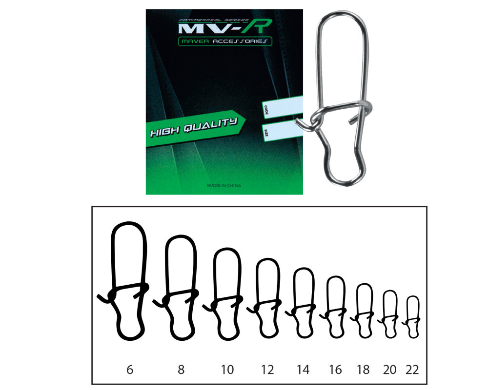 AGRAFA MAVER MV-R DUO LOOK SPIN STEEL NR.18 25kg 10/plic