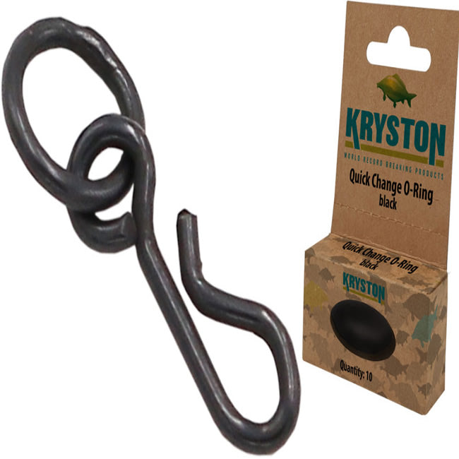 AGRAFA RAPIDA CU ANOU KRYSTON QUICK CHANGE O-RING Black