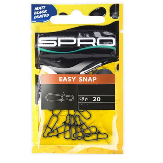 AGRAFA SPRO FAST LOCK MATT BLACK NR 3 20 BUC 18KG