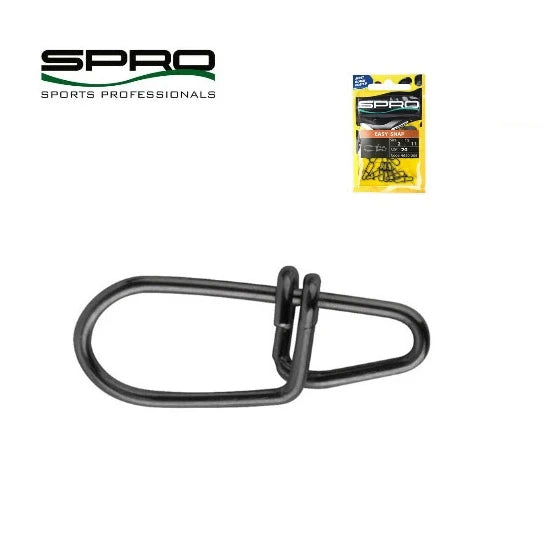 Agrafa Spro Secure Matt Black Nr 2 7 Buc 35 Kg