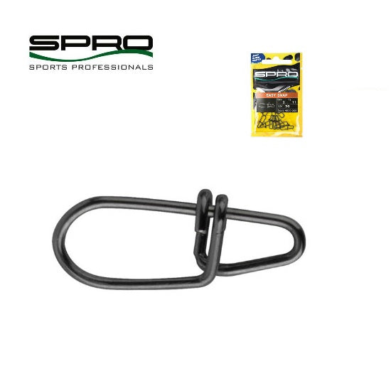 AGRAFA SPRO SECURE MATT BLACK NR 4 7 BUC 55 KG