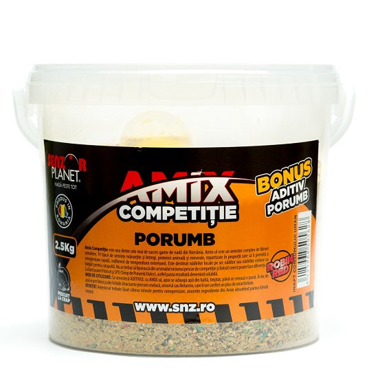 AMIX COMPETITIE PORUMB (GALBEN) 2,5kg CU ADITIV 250ml BONUS
