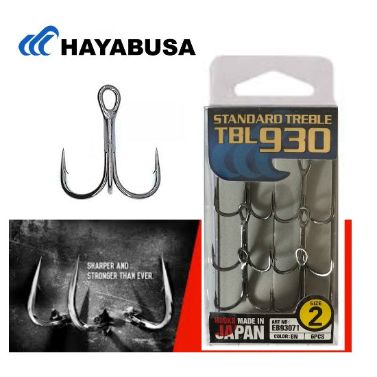 ANCORE HAYABUSA TBL 930 BLACK NICHEL NR 8 6 BUC