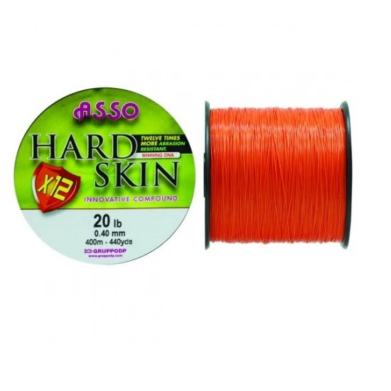 Asso Hard Skin Solid Red 0.22mm 7 Lb 2650m