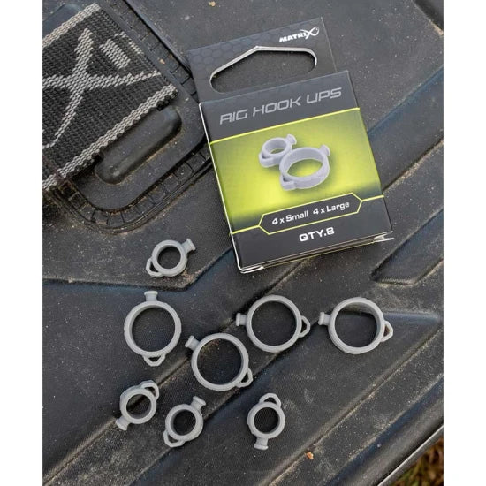 Accesorii Fixare Monturi Matrix Rig Hook Ups 8buc/pac