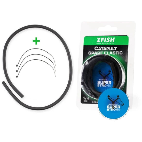 Accesorii Zfish Catapult Spare Elastic, 60cm, 1buc/pac