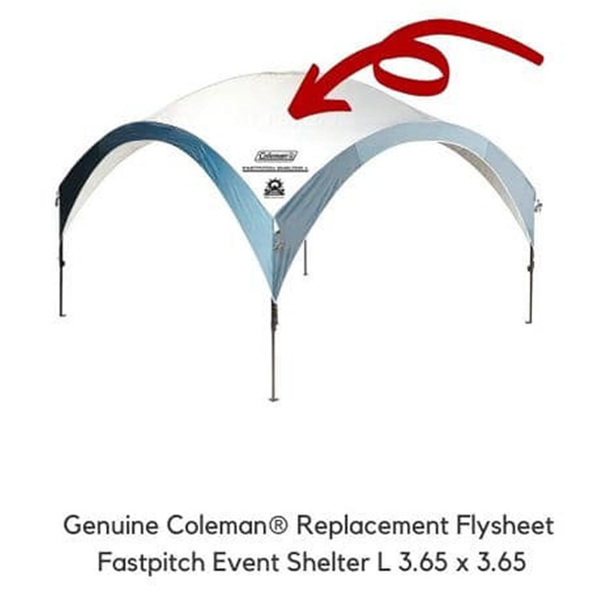Acoperis de Schimb pentru Pavilion Coleman Fastpitch Event Shelter XL