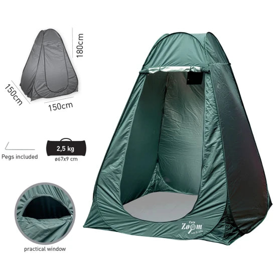 Adapost Carp Zoom Pop-up Bivvy Shelter Green 150x150x180cm