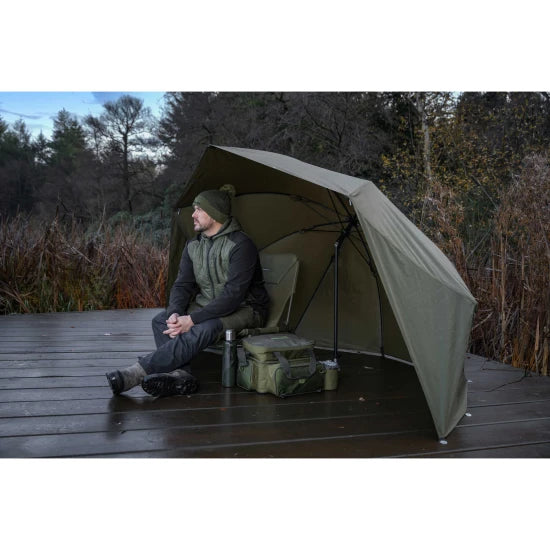 Adapost Tip Umbrela Korum Progress Graphite Brolly 140x210cm
