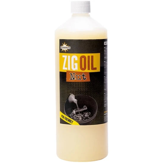 Aditiv Lichid Dynamite Baits Zig Oil Nutty, 1ltr