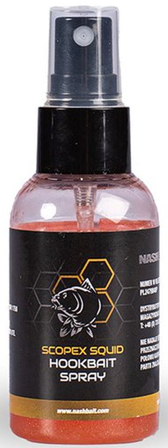 Aditiv Nash Scopex Squid Hookbait Spray, 50ml