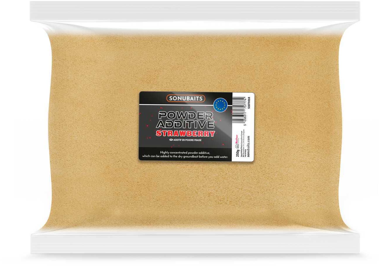Aditiv Praf Sonubaits Powder Additive, Strawberry, 250g