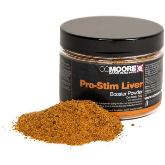Aditiv Pudra Cc Moore Pro-stim Liver Bait Booster Powder, 250g