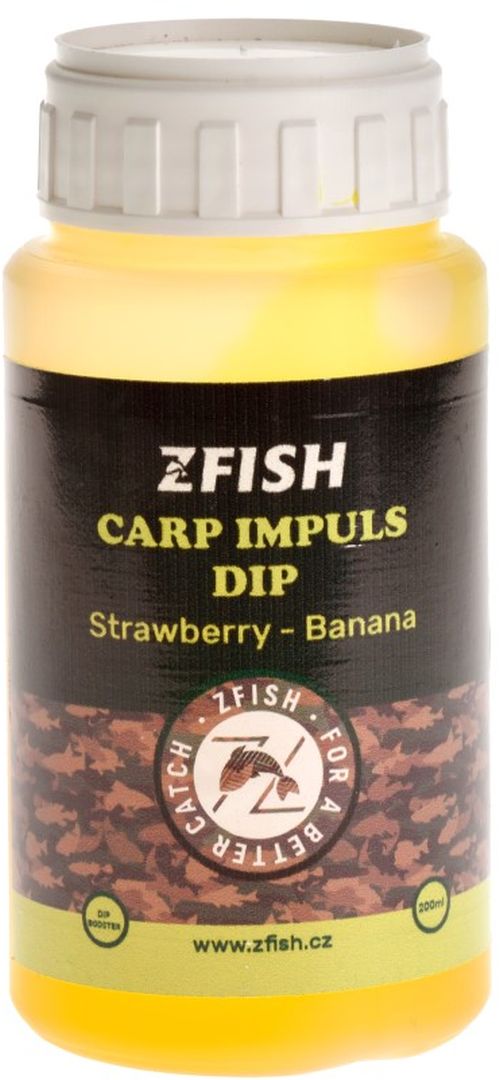 Aditiv ZFish Dip Carp Impuls, Strawberry-Banana, 200ml