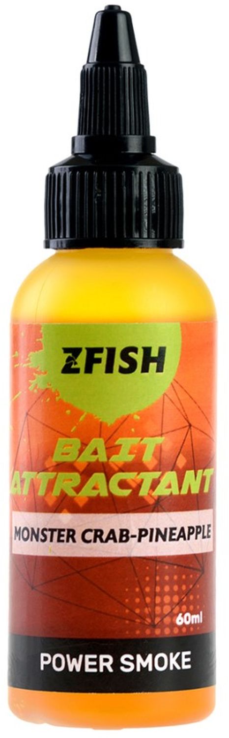 Aditiv Zfish Dip Bait Attractant, Monster Crab &amp; Pineapple, Orange, 60ml