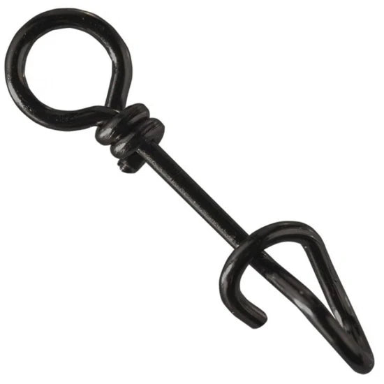 Agrafa Bkk Fast Spiral Snap-32 Black Nickel Nr.04 / 77lbs , 10buc/pac