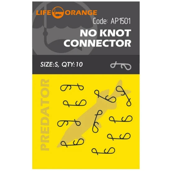 Agrafa Conector Orange No-knot L, 10buc/pac