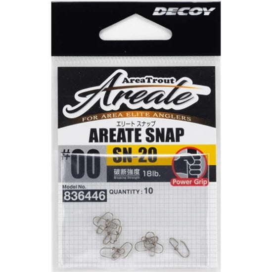 Agrafa Decoy Areate Snap Sn20, Nr. 00, 18lbs, 10buc/pac