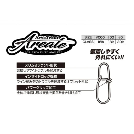 Agrafa Decoy Areate Snap Sn20, Nr. 00, 18lbs, 10buc/pac