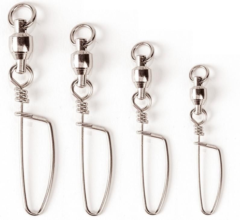 Agrafa Filex + Vartej cu Rulment BB Swivel &amp; Castlock Snap, Nr.5, 55kg, 5buc/plic