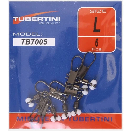 Agrafa Fixare Tubertini Moved Plastic Headw Interlock, Marime L, 6buc/pac