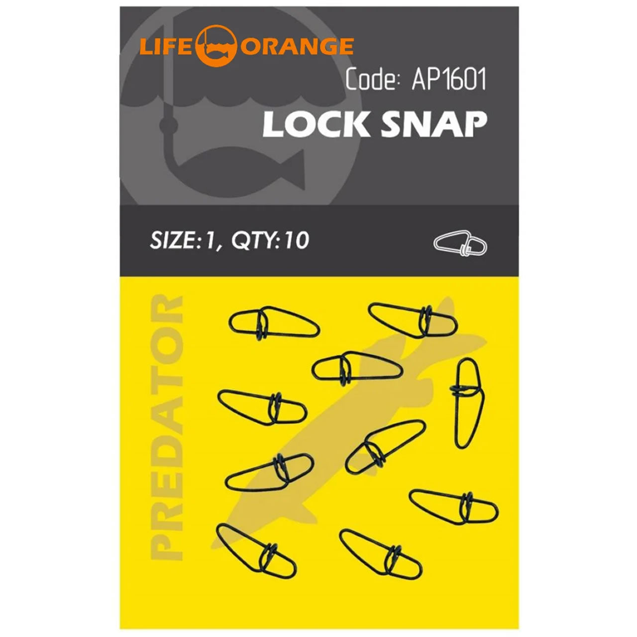 Agrafa Orange Quick Snap No.000, 10buc/pac