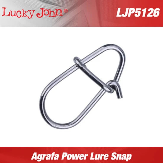 Agrafa Rapida Lucky John Power Lure Snap Ljp5126 Nr.002, 32kg, 7buc/plic