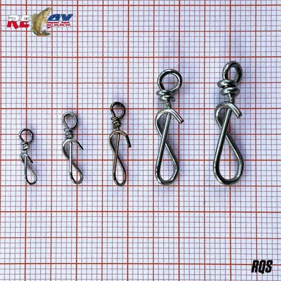 Agrafa Rapida Relax Tackle Spiral Quick Snap Nr.5, 1.2mm, 45kg, 10buc/pac