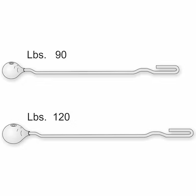 Agrafa Rapida cu Margea Culisanta STONFO 268-1 Deep Fishing Paternoster, Size 1, 90lbs/40kg, 2buc/pac