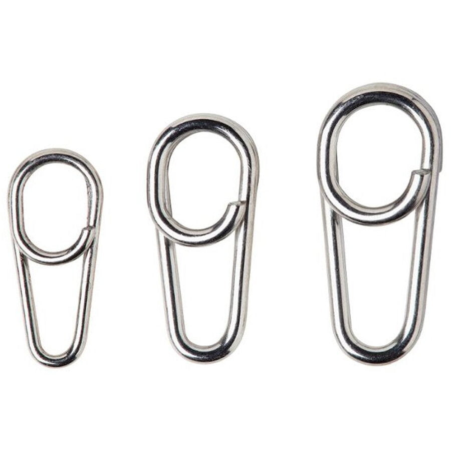 Agrafa Savage Gear Custom Salt Splitringsnaps, Marime M, 15buc/pac