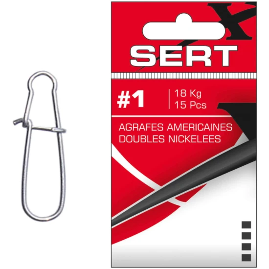 Agrafa Sert Americana Dubla, Nr.0, 12kg, 10buc/plic
