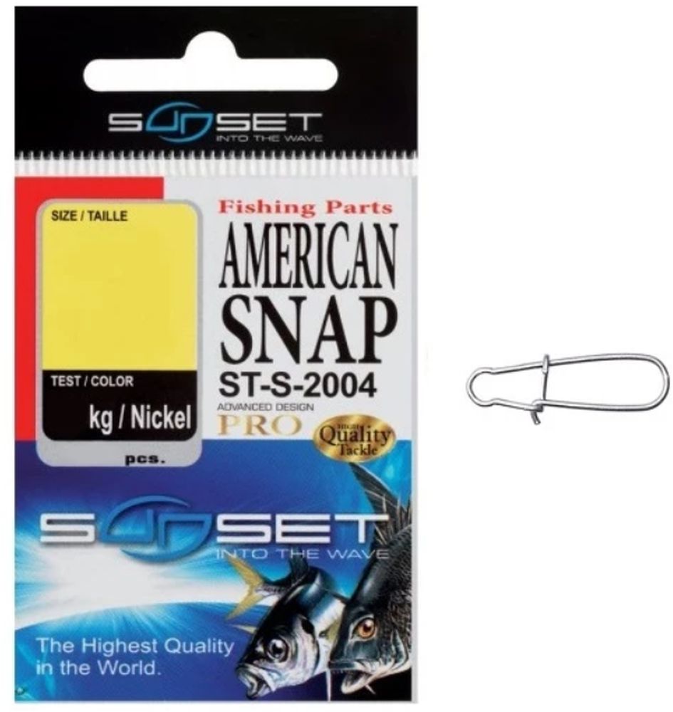 Agrafa Sunset ST-S-2004 American Snap, 25kg, Nr.2, 15buc/plic