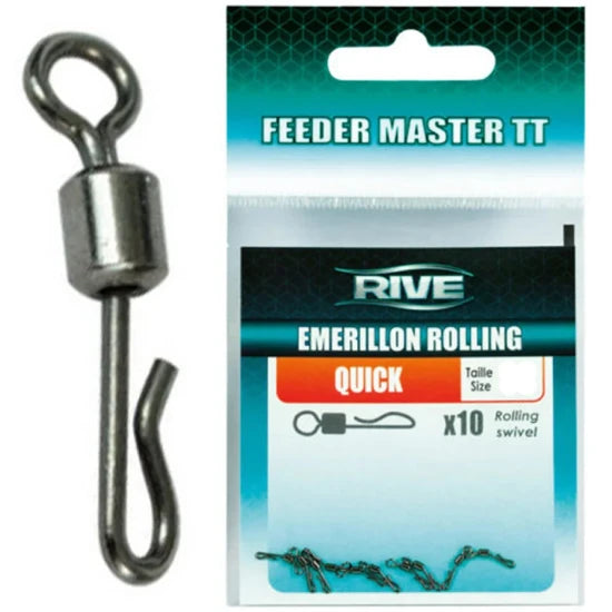 Agrafa Vartej Rive Quick Rolling, Nr.12, 10 Buc
