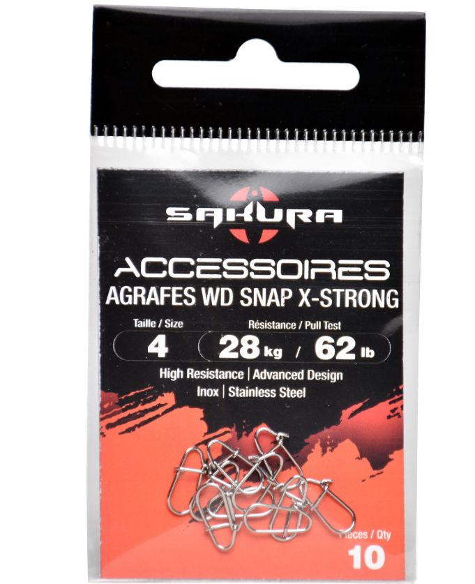 Agrafe Rapide Sert WD Snap X-Strong Nickel, Nr.4, 28kg, 10buc/plic