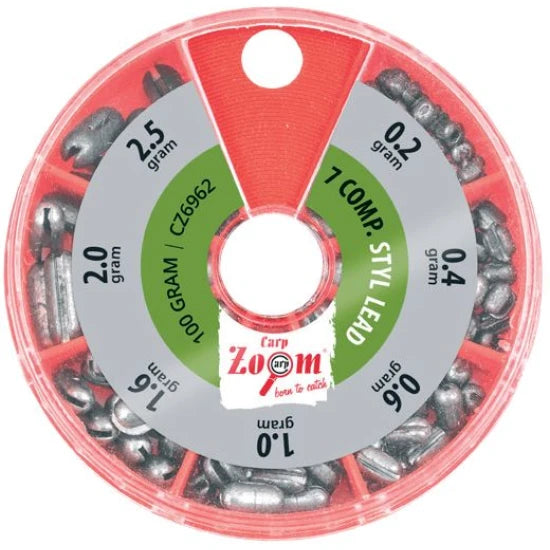 Alice Despicate Carp Zoom Styl 7 Size, 0.2-2.5g, 100g