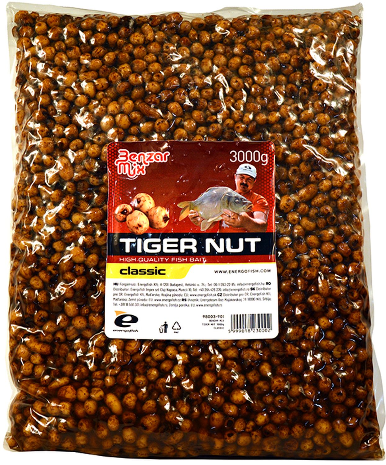 Alune Tigrate Benzar Fierte, Natur, 3kg/pac