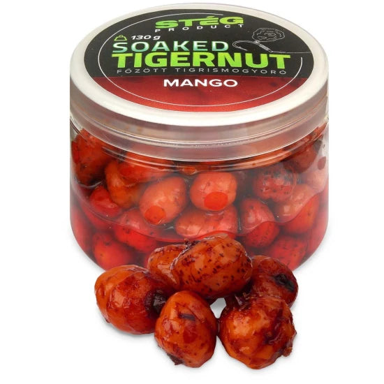 Alune Tigrate Steg Soaked, Mango, 130g