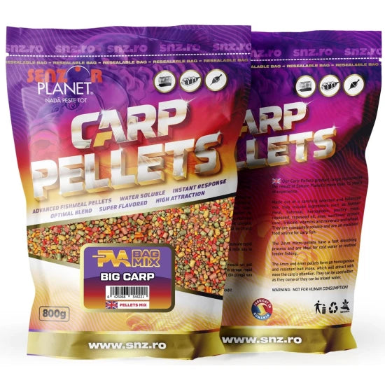 Amestec Nada Senzor Pva Bag Mix, Big Carp, 800g