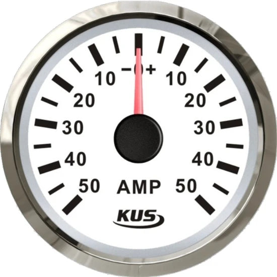 Ampermetru Kus 50a, Alb