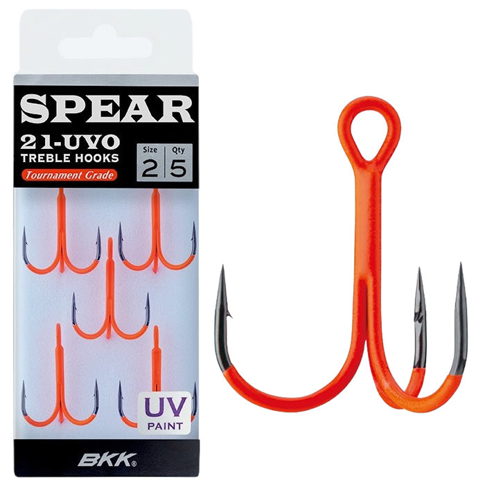 Ancora BKK Spear-21 UVO Treble Hook, Nr.1, 5buc/pac