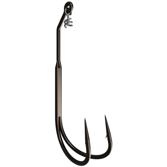 Ancora Dubla Mustad Frog Trailer Double Hook Strong, Nr.2/0, 2buc/pac