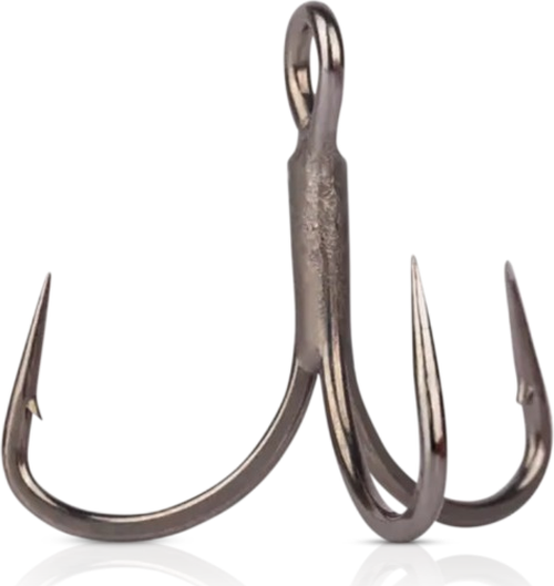 Ancora Mustad Tripla Inline Steel, Nr.1, 6buc/plic
