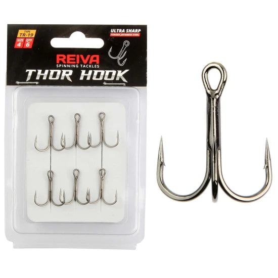 Ancora Reiva Treble Hook Tr-19 Nr.6, 6buc/pac