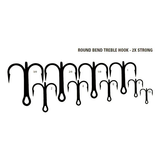 Ancora Tripla Mustad Nichel Rotunda, Nr.4, 25buc/pac
